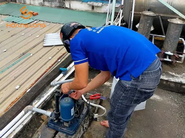 lắp đặt máy bơm nước tại nhà